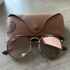 Ray-ban Round Double Bridge Sunglasses
